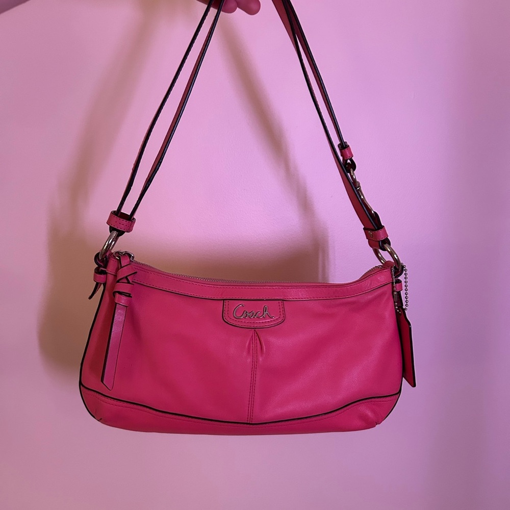 Coach y2k pink shoulder/crossbody bag